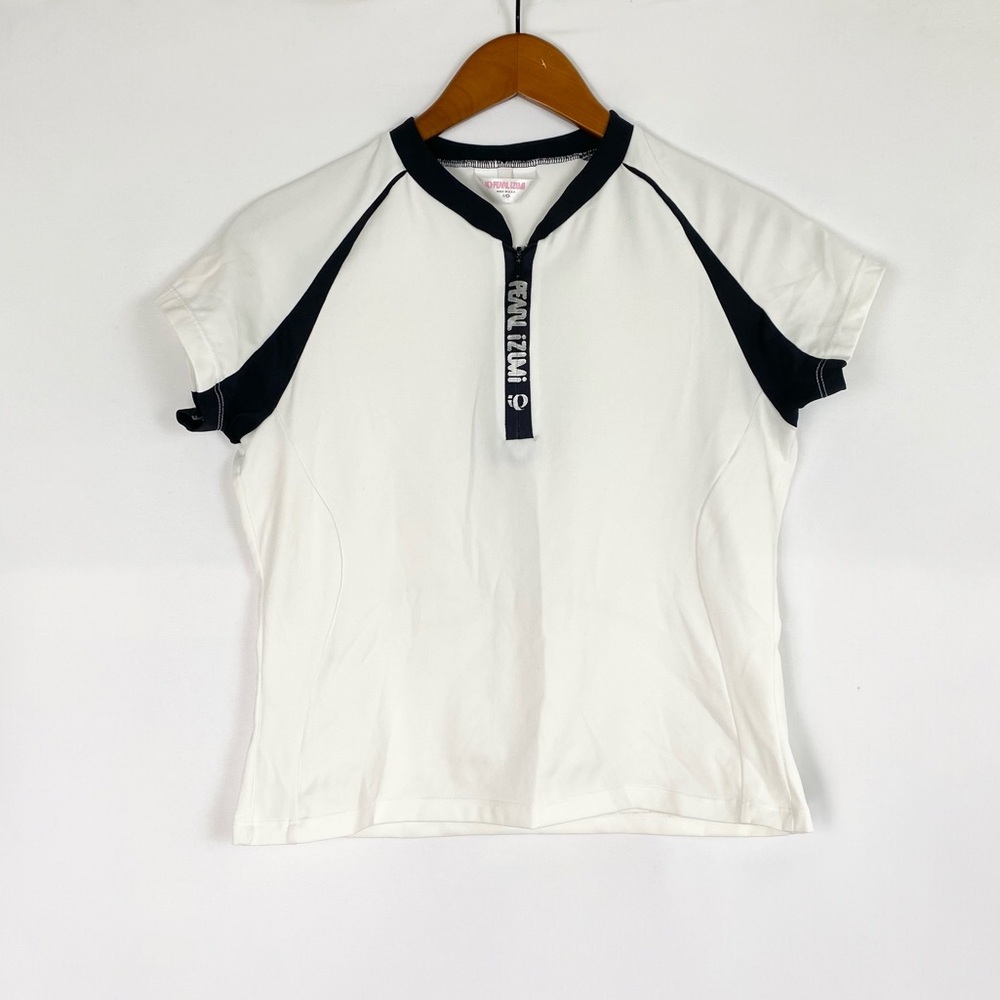 Pearl Izumi Woman’s Cycling Top 1/2 Zip Short‎ Sleeve Size Medium Spring 2001